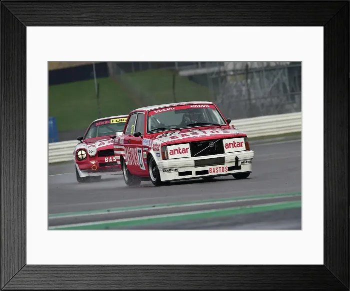 Framed Print : CM34 3700 John Young, James Young, Volvo 242T