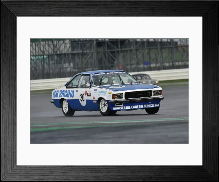 Framed Print : CM34 3703 Peter Fisk, Opel Commodore 2800 GS-E Framed Print : CM34 3703 Peter Fisk, Opel Commodore 2800 GS-E