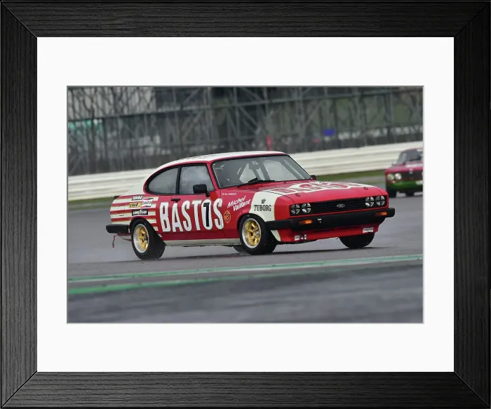 Framed Print : CM34 3704 Alex Thistlewayte, Ford Capri Framed Print : CM34 3704 Alex Thistlewayte, Ford Capri
