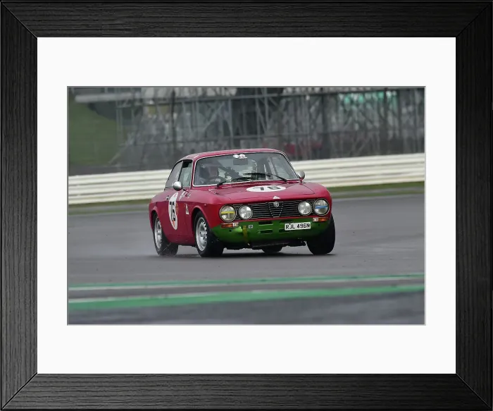 Framed Print : CM34 3705 David Irwin, Alfa Romeo 2000 GTV Framed Print : CM34 3705 David Irwin, Alfa Romeo 2000 GTV