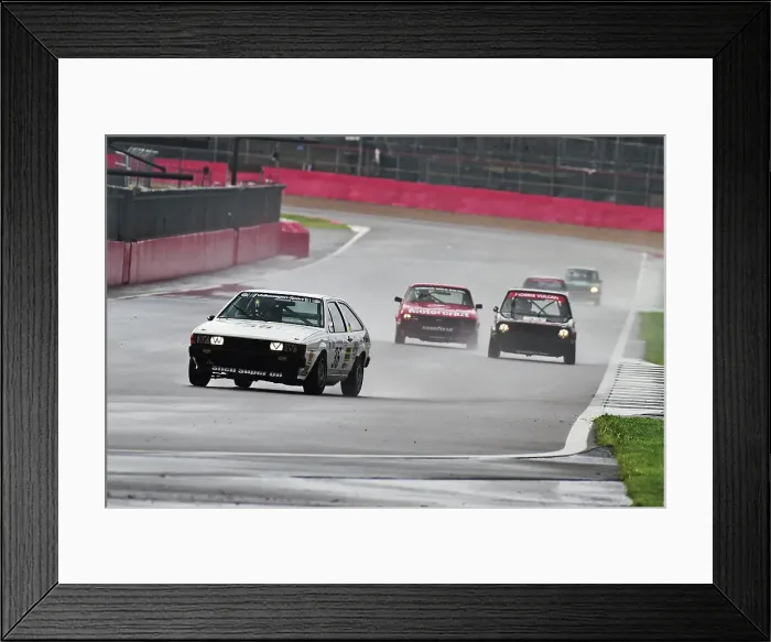 Framed Print : CM34 3757 Cameron Evans, Mat Jackson, VW Scirocco