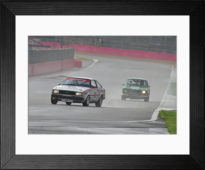 Framed Print : CM34 3760 Matt Green, Toyota Corolla GT Coupe Framed Print : CM34 3760 Matt Green, Toyota Corolla GT Coupe