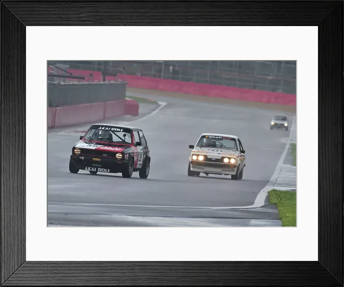 Framed Print : CM34 3775 Mark Wilson, Volkswagen Golf GTi, Peter Smith, Andy Pardoe, Ford Escort RS2000 Mk2 Framed Print : CM34 3775 Mark Wilson, Volkswagen Golf GTi, Peter Smith, Andy Pardoe, Ford Escort RS2000 Mk2