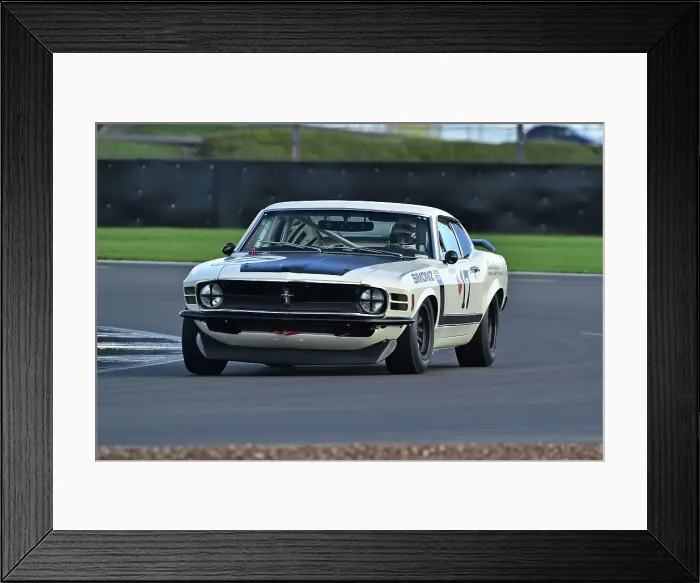 Framed Print : CM34 3880 Fred Shepherd, Bill Shepherd, Ford Mustang Framed Print : CM34 3880 Fred Shepherd, Bill Shepherd, Ford Mustang