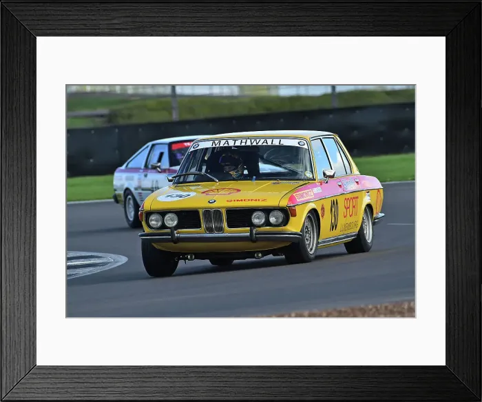 Framed Print : CM34 3886 Ben Colburn, Richard Colburn, BMW 3 litre Si Framed Print : CM34 3886 Ben Colburn, Richard Colburn, BMW 3 litre Si