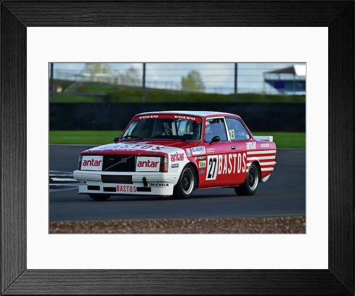 Framed Print : CM34 3891 John Young, James Young, Volvo 242T Framed Print : CM34 3891 John Young, James Young, Volvo 242T