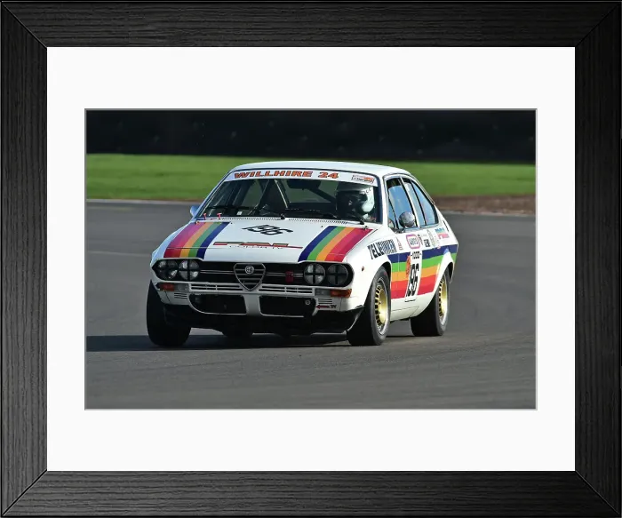 Framed Print : CM34 3899 Jonny Horsfield, Frank Horsfield, Alfa Romeo Alfetta GTV Framed Print : CM34 3899 Jonny Horsfield, Frank Horsfield, Alfa Romeo Alfetta GTV