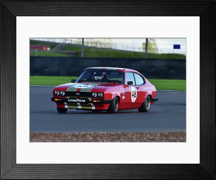 Framed Print : CM34 3906 Richard Butterfield, Peter Dorlin, Ford Capri 3 litre S Framed Print : CM34 3906 Richard Butterfield, Peter Dorlin, Ford Capri 3 litre S