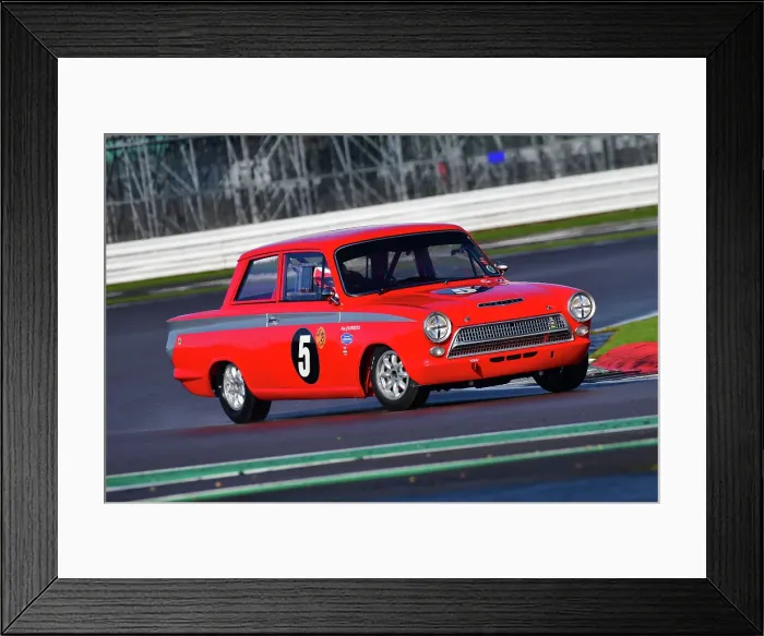 Framed Print : CJ12 3997 Pete Chambers, Lotus Ford Cortina Mk1 Framed Print : CJ12 3997 Pete Chambers, Lotus Ford Cortina Mk1