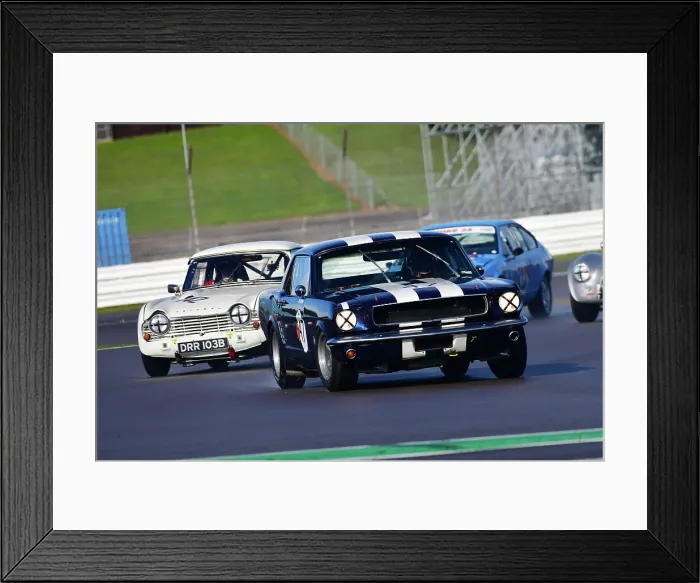 Framed Print : CJ12 4006 Fred Shepherd, Ford Mustang Framed Print : CJ12 4006 Fred Shepherd, Ford Mustang