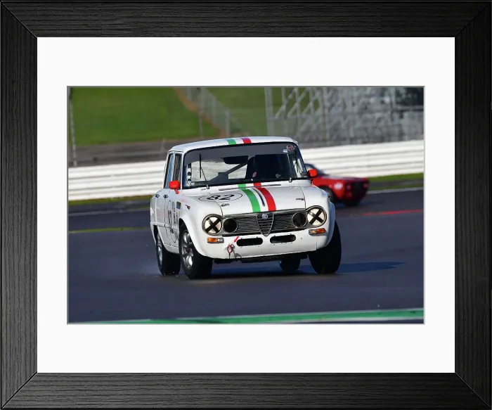 Framed Print : CJ12 4014 Ben Cater, Alfa Romeo Giulia Ti Framed Print : CJ12 4014 Ben Cater, Alfa Romeo Giulia Ti