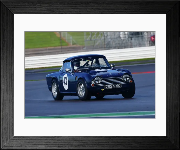 Framed Print : CJ12 4020 Alex Hurst, Triumph TR4 Framed Print : CJ12 4020 Alex Hurst, Triumph TR4