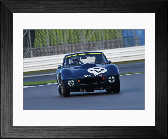 Framed Print : CJ12 4026 Richard Hall-Griffin, Triumph TR4 SLR