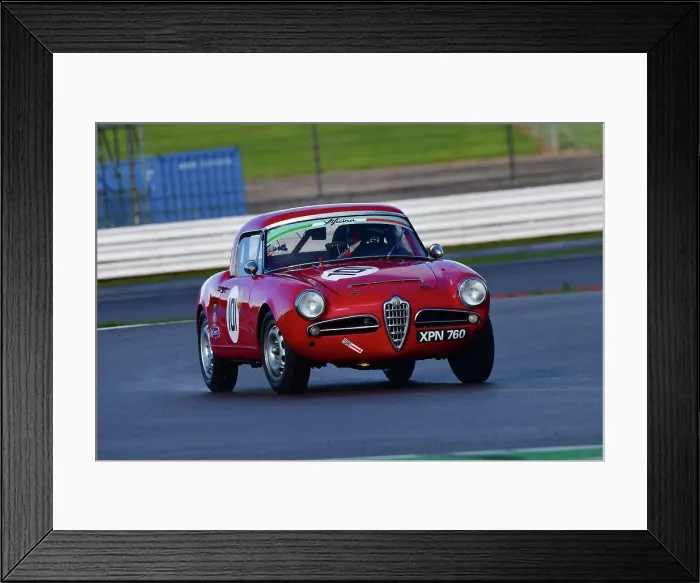 Framed Print : CJ12 4031 Ciprian Nistorica, Alfa Romeo Giulia Spider