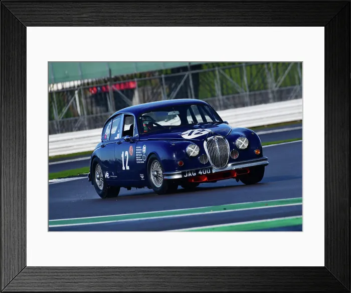 Framed Print : CJ12 4041 Grant Williams, Jaguar Mk2 Framed Print : CJ12 4041 Grant Williams, Jaguar Mk2