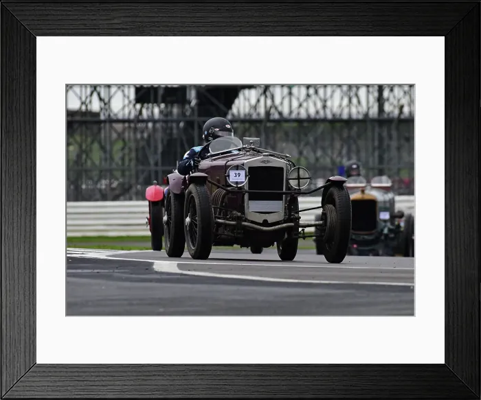 Framed Print : CJ13 3904 David Wylie, Frazer Nash AC Framed Print : CJ13 3904 David Wylie, Frazer Nash AC