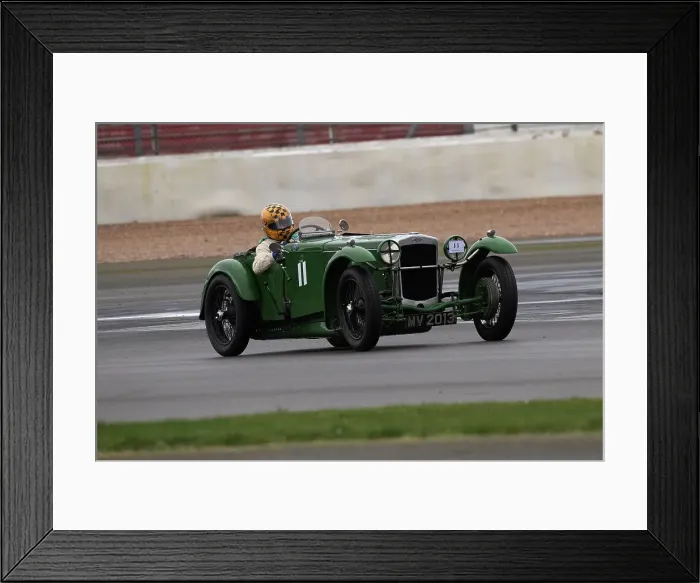 Framed Print : CJ13 3960 Robert Beebee, Frazer Nash TT replica Framed Print : CJ13 3960 Robert Beebee, Frazer Nash TT replica
