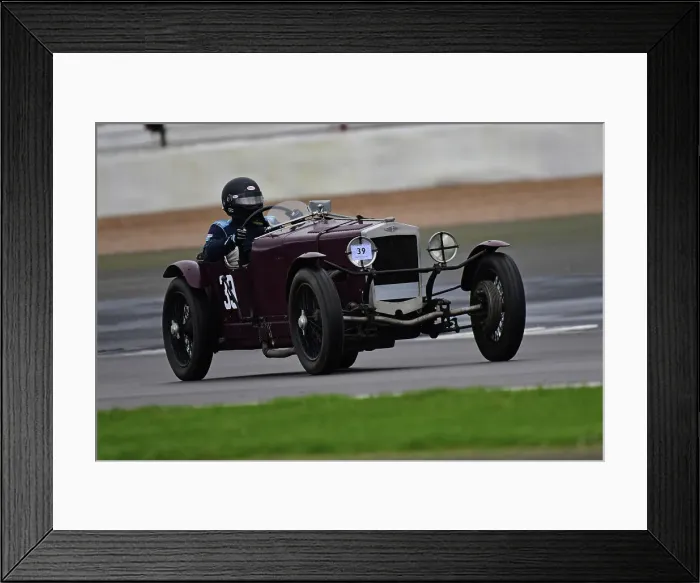 Framed Print : CJ13 3984 David Wylie, Frazer Nash AC Framed Print : CJ13 3984 David Wylie, Frazer Nash AC