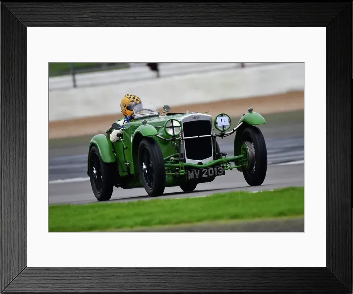 Framed Print : CJ13 3987 Robert Beebee, Frazer Nash TT replica Framed Print : CJ13 3987 Robert Beebee, Frazer Nash TT replica