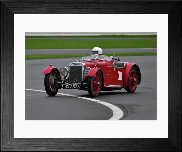 Framed Print : CJ13 4014 Charles Pither, Frazer Nash Ulster Framed Print : CJ13 4014 Charles Pither, Frazer Nash Ulster