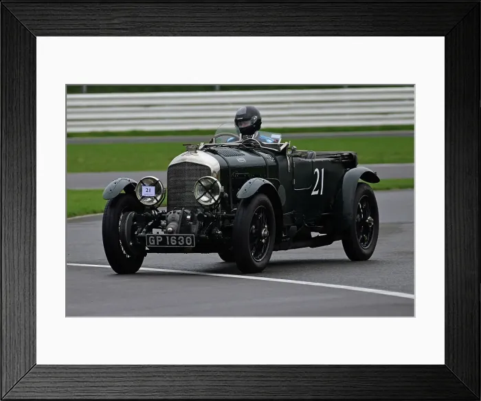 Framed Print : CJ13 4029 Mihai Negrescu, Bentley 3-4½ litre Framed Print : CJ13 4029 Mihai Negrescu, Bentley 3-4½ litre