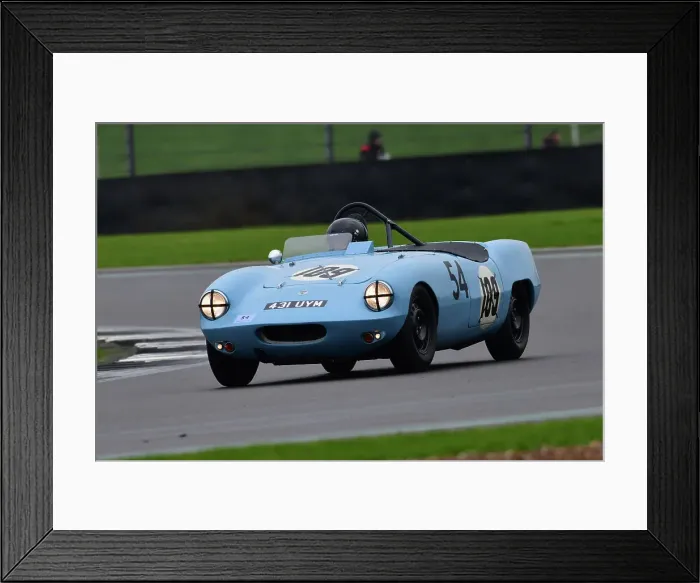 Framed Print : CJ13 4256 George Fordy, Elva Courier Framed Print : CJ13 4256 George Fordy, Elva Courier