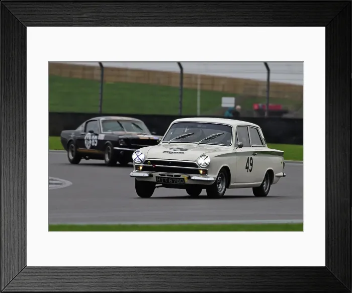 Framed Print : CJ13 4263 Oliver Nuthall, Ford Lotus Cortina Mk1 Framed Print : CJ13 4263 Oliver Nuthall, Ford Lotus Cortina Mk1
