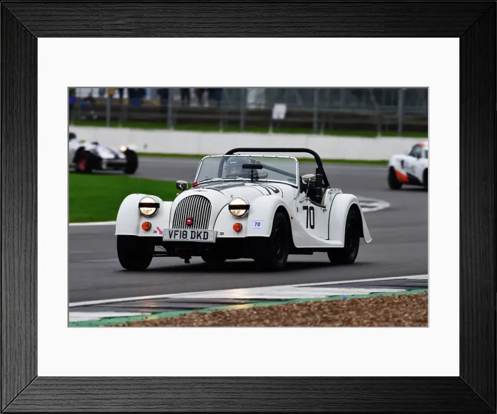 Framed Print : CJ13 4400 John Bevan, Morgan Plus 4 Club Sport Framed Print : CJ13 4400 John Bevan, Morgan Plus 4 Club Sport