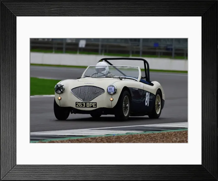 Framed Print : CJ13 4409 Matthew Collings, Austin Healey 100M Framed Print : CJ13 4409 Matthew Collings, Austin Healey 100M