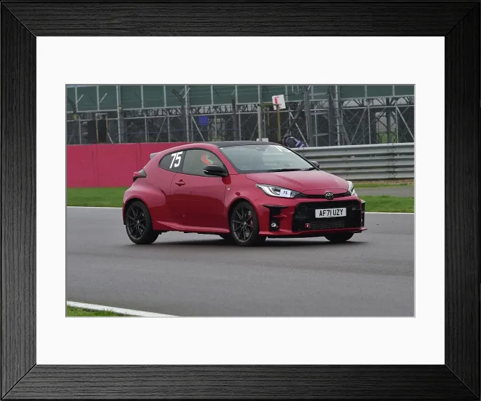 Framed Print : CM35 2313 Martin Short, Toyota Yaris GR Framed Print : CM35 2313 Martin Short, Toyota Yaris GR