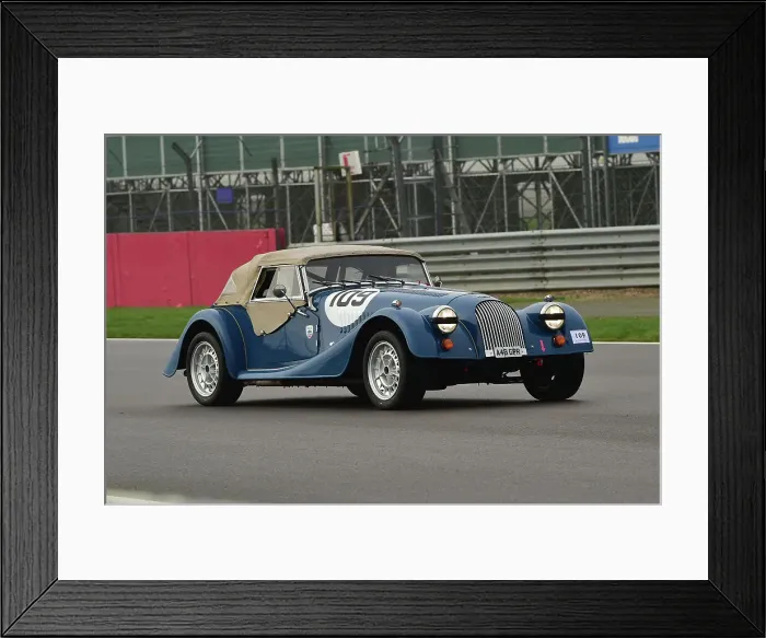 Framed Print : CM35 2326 William Bibb, Morgan Plus 8 Framed Print : CM35 2326 William Bibb, Morgan Plus 8