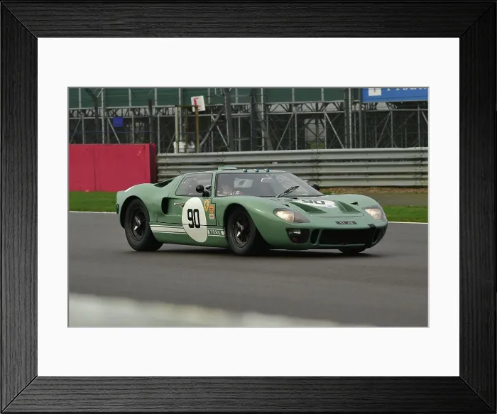 Framed Print : CM35 2337 Jason Wright, Ford GT40 Framed Print : CM35 2337 Jason Wright, Ford GT40
