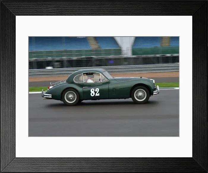 Framed Print : CM35 2358 Ben Fidler, Jaguar XK140 Framed Print : CM35 2358 Ben Fidler, Jaguar XK140