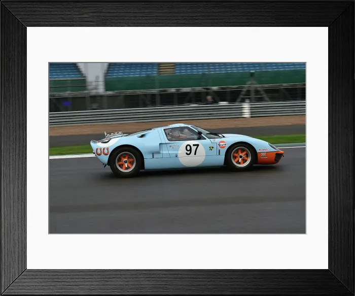 Framed Print : CM35 2391 Stuart Sargeant, Ford GT40 Framed Print : CM35 2391 Stuart Sargeant, Ford GT40