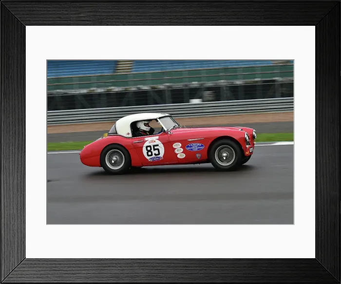 Framed Print : CM35 2398 Ben Bayliss, Austin Healey 3000 Framed Print : CM35 2398 Ben Bayliss, Austin Healey 3000
