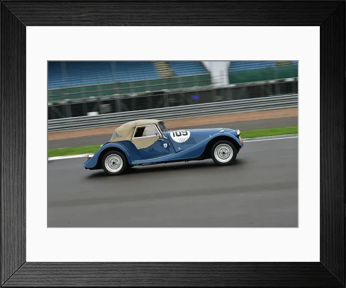 Framed Print : CM35 2414 William Bibb, Morgan Plus 8 Framed Print : CM35 2414 William Bibb, Morgan Plus 8