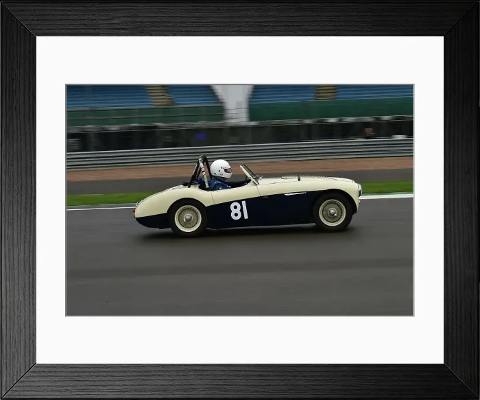 Framed Print : CM35 2429 Matthew Collings, Austin Healey 100M Framed Print : CM35 2429 Matthew Collings, Austin Healey 100M