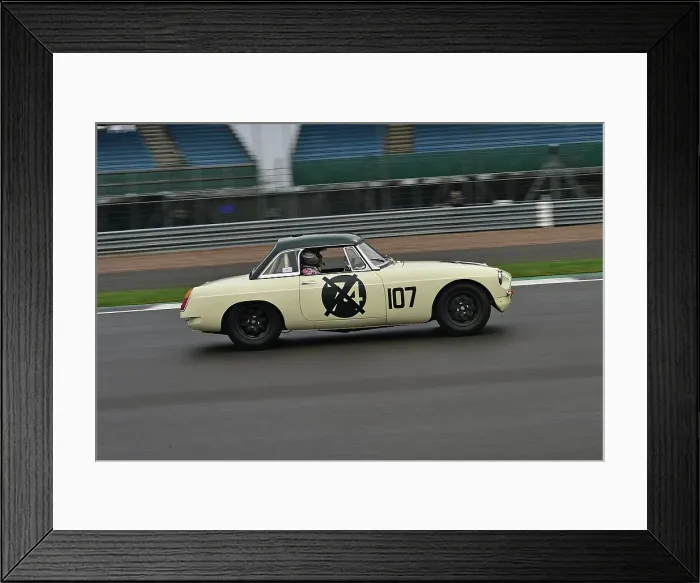 Framed Print : CM35 2433 Vijay Mallya, MG B Framed Print : CM35 2433 Vijay Mallya, MG B