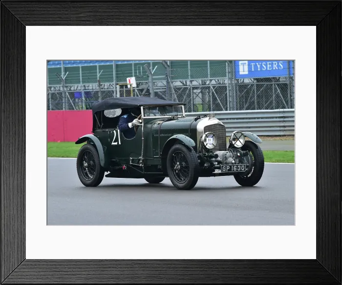 Framed Print : CM35 2494 Mihai Negrescu, Bentley 3-4½ litre Framed Print : CM35 2494 Mihai Negrescu, Bentley 3-4½ litre