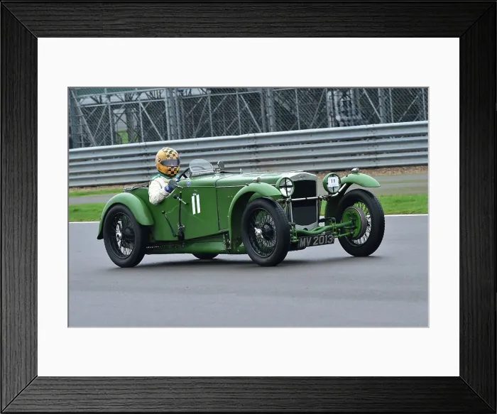 Framed Print : CM35 2501 Robert Beebee, Frazer Nash TT replica Framed Print : CM35 2501 Robert Beebee, Frazer Nash TT replica