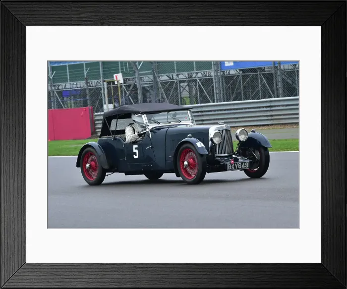 Framed Print : CM35 2504 Edward Bradley, Aston Martin Mark III Framed Print : CM35 2504 Edward Bradley, Aston Martin Mark III