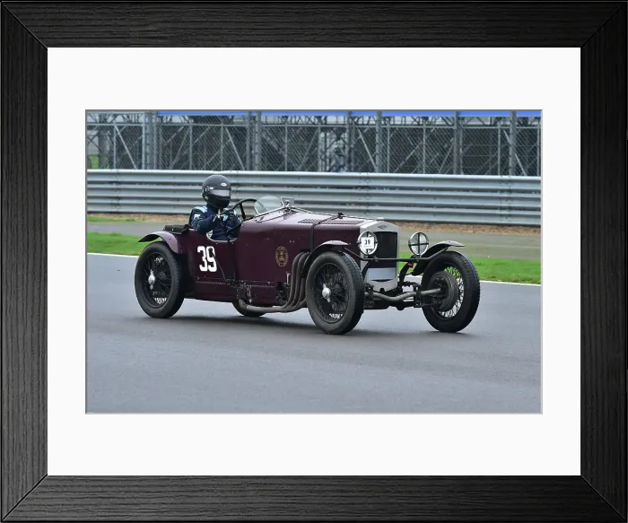 Framed Print : CM35 2512 David Wylie, Frazer Nash AC Framed Print : CM35 2512 David Wylie, Frazer Nash AC