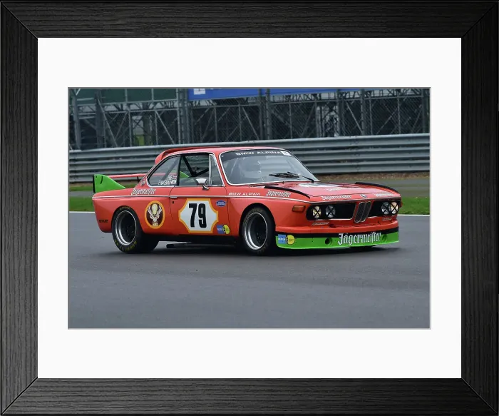 Framed Print : CM35 2514 Patrick Blakeney-Edwards, BMW 3 litre CSL Framed Print : CM35 2514 Patrick Blakeney-Edwards, BMW 3 litre CSL