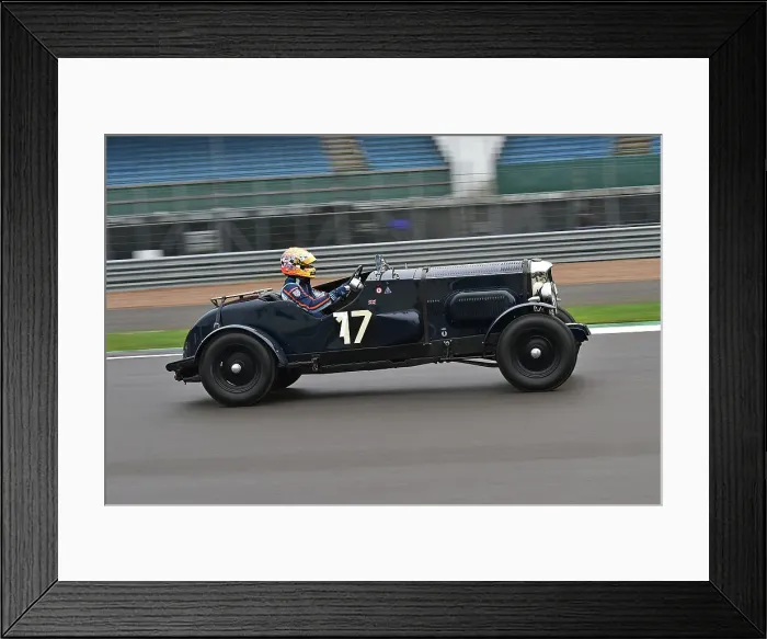 Framed Print : CM35 2568 Michael Caine, Railton Straight 8 Special Framed Print : CM35 2568 Michael Caine, Railton Straight 8 Special