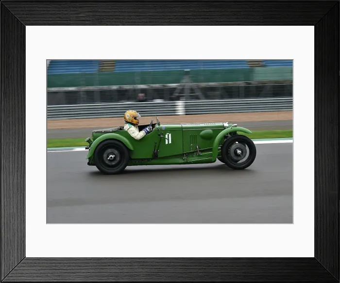 Framed Print : CM35 2587 Robert Beebee, Frazer Nash TT replica Framed Print : CM35 2587 Robert Beebee, Frazer Nash TT replica