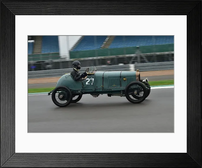 Framed Print : CM35 2608 Andrew Howe-Davies, Straker Squire TT Racer