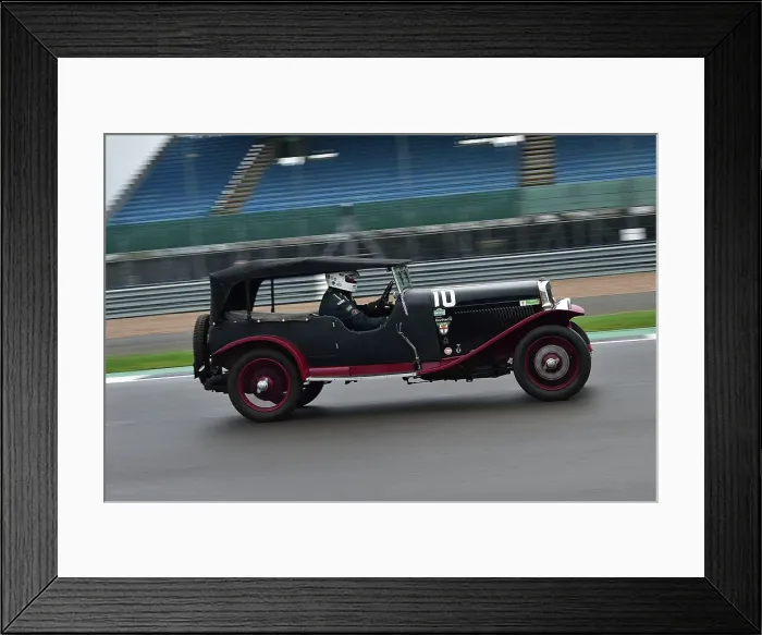 Framed Print : CM35 2631 Jeremy Brewster, Lea Francis P Type Framed Print : CM35 2631 Jeremy Brewster, Lea Francis P Type