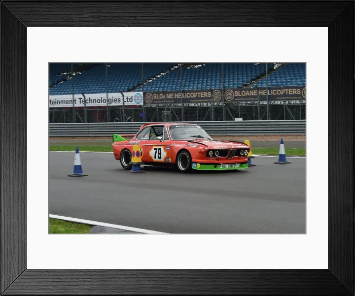 Framed Print : CM35 2655 Patrick Blakeney-Edwards, BMW 3 litre CSL Framed Print : CM35 2655 Patrick Blakeney-Edwards, BMW 3 litre CSL