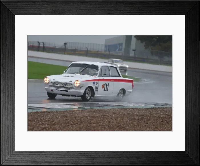 Framed Print : CJ12 3776 Neil Brown, Richard Dutton, Lotus Ford Cortina Mk1 Framed Print : CJ12 3776 Neil Brown, Richard Dutton, Lotus Ford Cortina Mk1