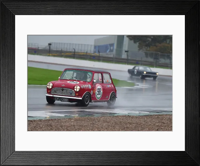Framed Print : CJ12 3786 Mike Davies, John Davies, Austin Mini Cooper S Framed Print : CJ12 3786 Mike Davies, John Davies, Austin Mini Cooper S